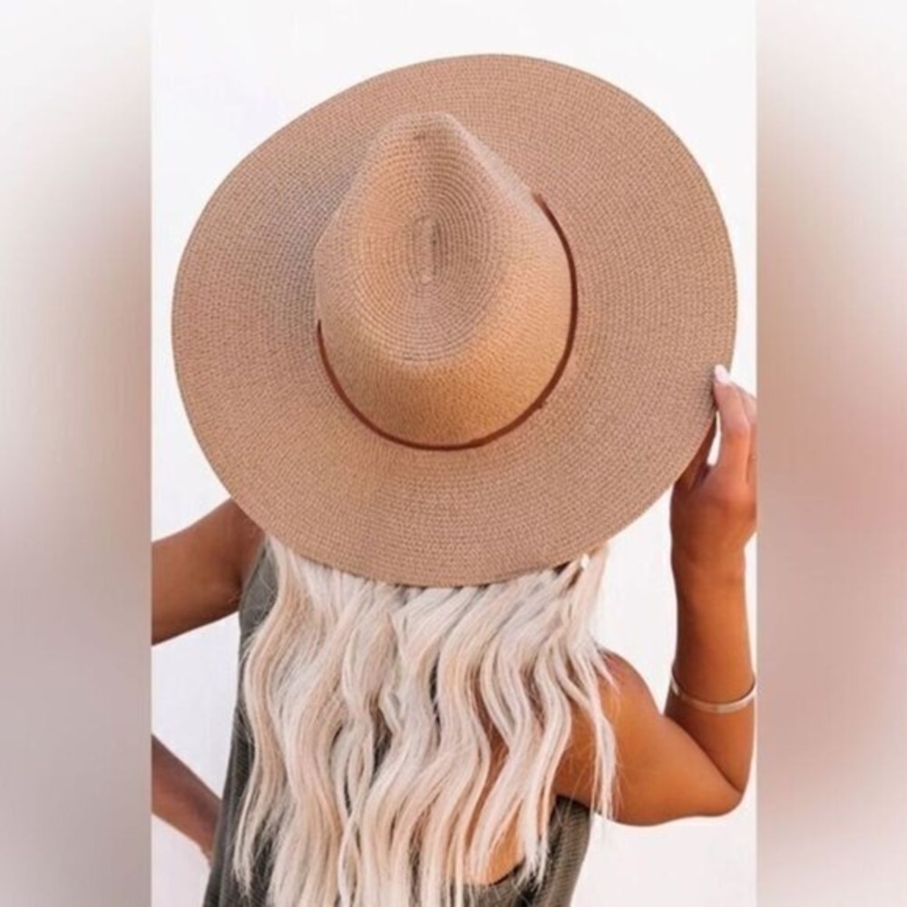 Cupshe Lavender‎ Lush Womens Brown Dome Cap Hat